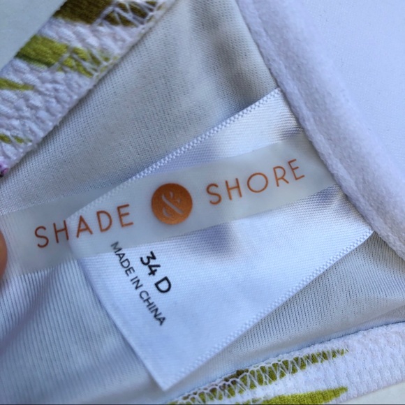 Shade & Shore Pink Floral Bikini Top - Picture 3 of 6